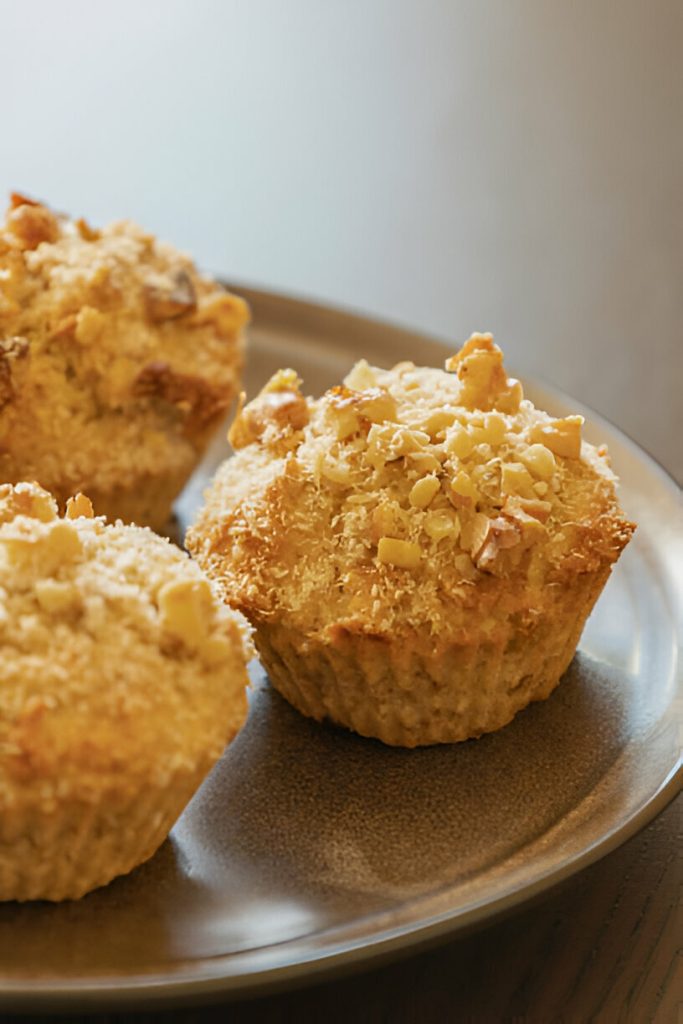 Mango Muffins with Coconut Streusel Recipe