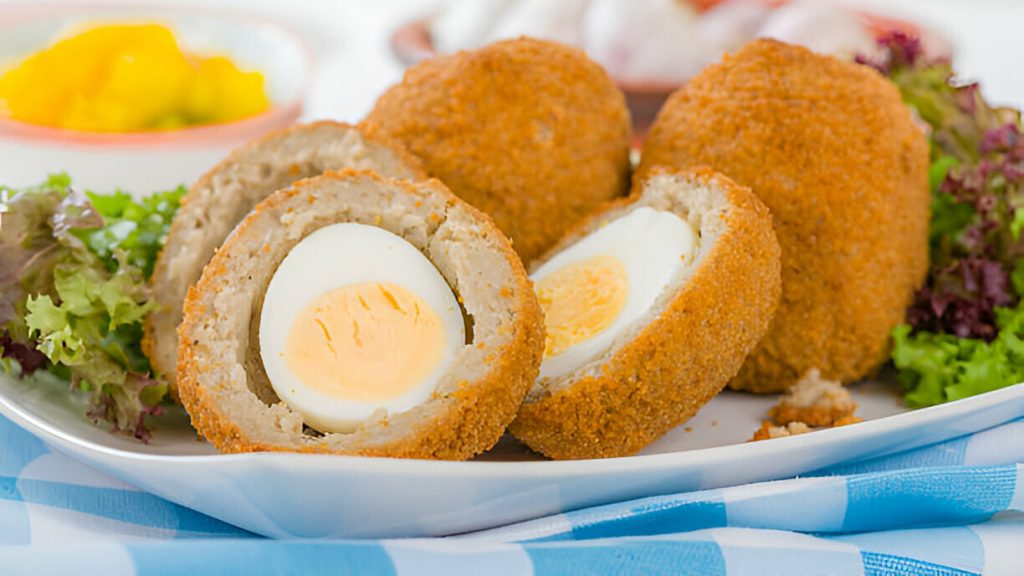 Haggis Scotch Eggs Recipe