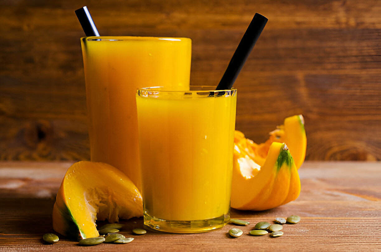 Pumpkin Juice with Ginger Recipe