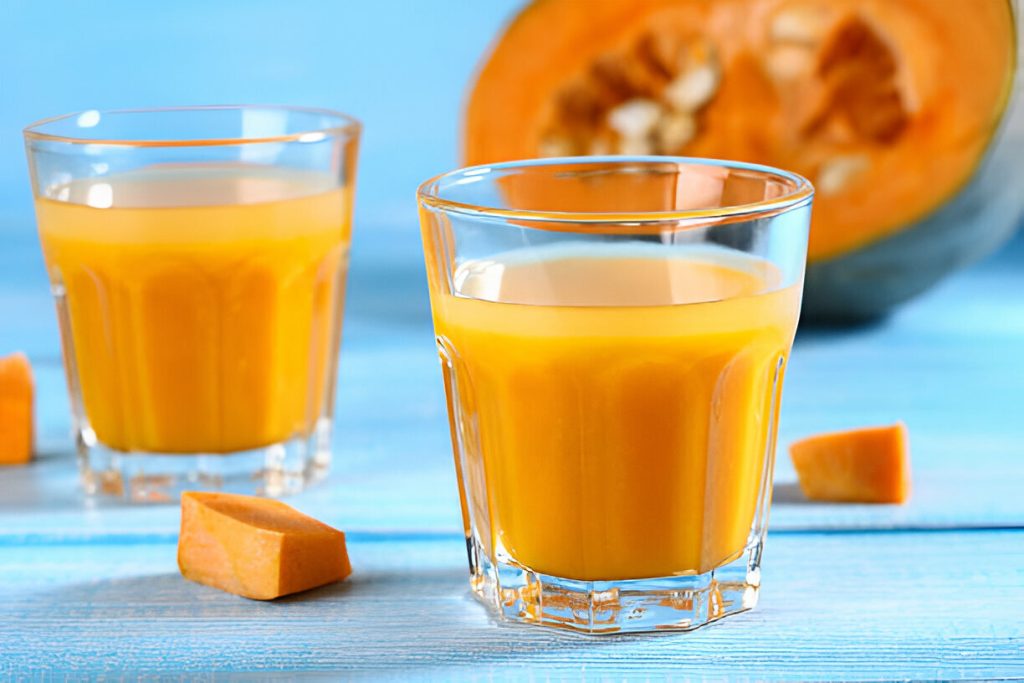 Pumpkin Juice with Ginger Recipe