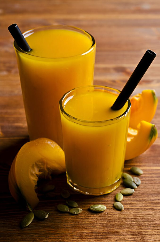 Pumpkin Juice with Ginger Recipe